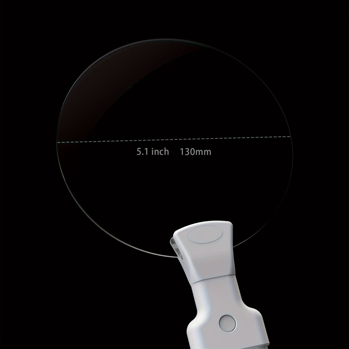 Hjemix | 5X Forstørrelsesglass Pro – Håndfri Justerbar Nakke-Loupe for Seniorer og Personer med Synshemning – Perfekt for Lesing, Søm, Håndverk og Inspeksjon