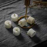 Hjemix | Elektronisk stearinlys med bevegelig flamme | Veke-løs LED lys