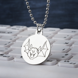 Hjemix | Halloween Tema Rustfritt Stål Halskjede