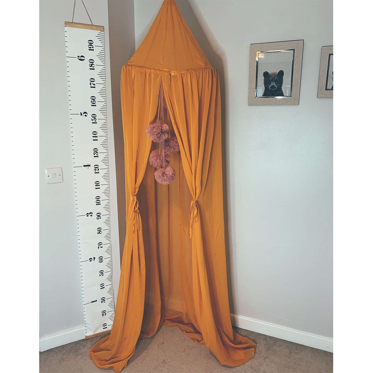 Hjemix | Barnerom canopy i nordisk stil