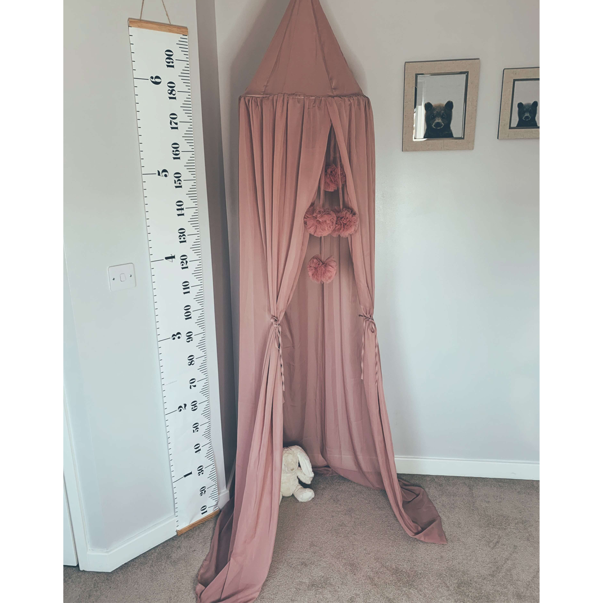 Hjemix | Barnerom canopy i nordisk stil