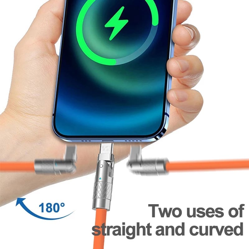 Hjemix | 180° Rotasjon Hurtiglader Kabel