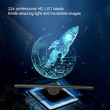 Hjemix | 3D Hologram LED Vifteprosjektor