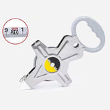 Hjemix | Bærbar metrisk stålramme rullemeter