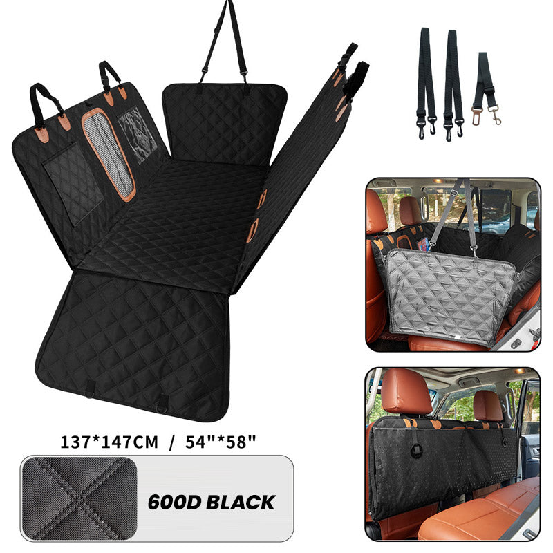 Hjemix | 🐶Hundegodbiter💎Baksetekudde for kjæledyr i bil