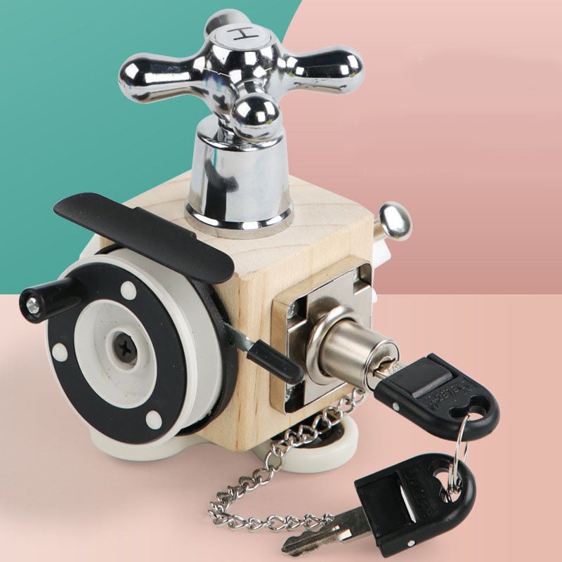 Hjemix | Barne Sensorisk Aktivitetstavle Reisetøy