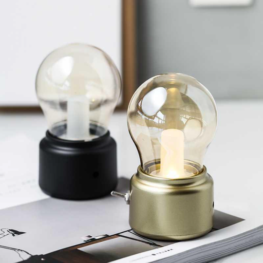 Hjemix | Vintage LED Pæreformet Mini Lampe
