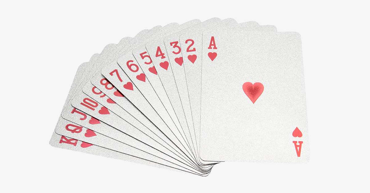 Hjemix | Sølvbelagte Spillkort