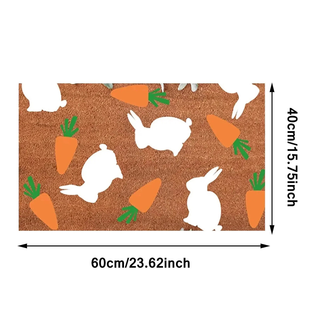 Hjemix | Tegneserie Kanin Non-Slip Dørmatte