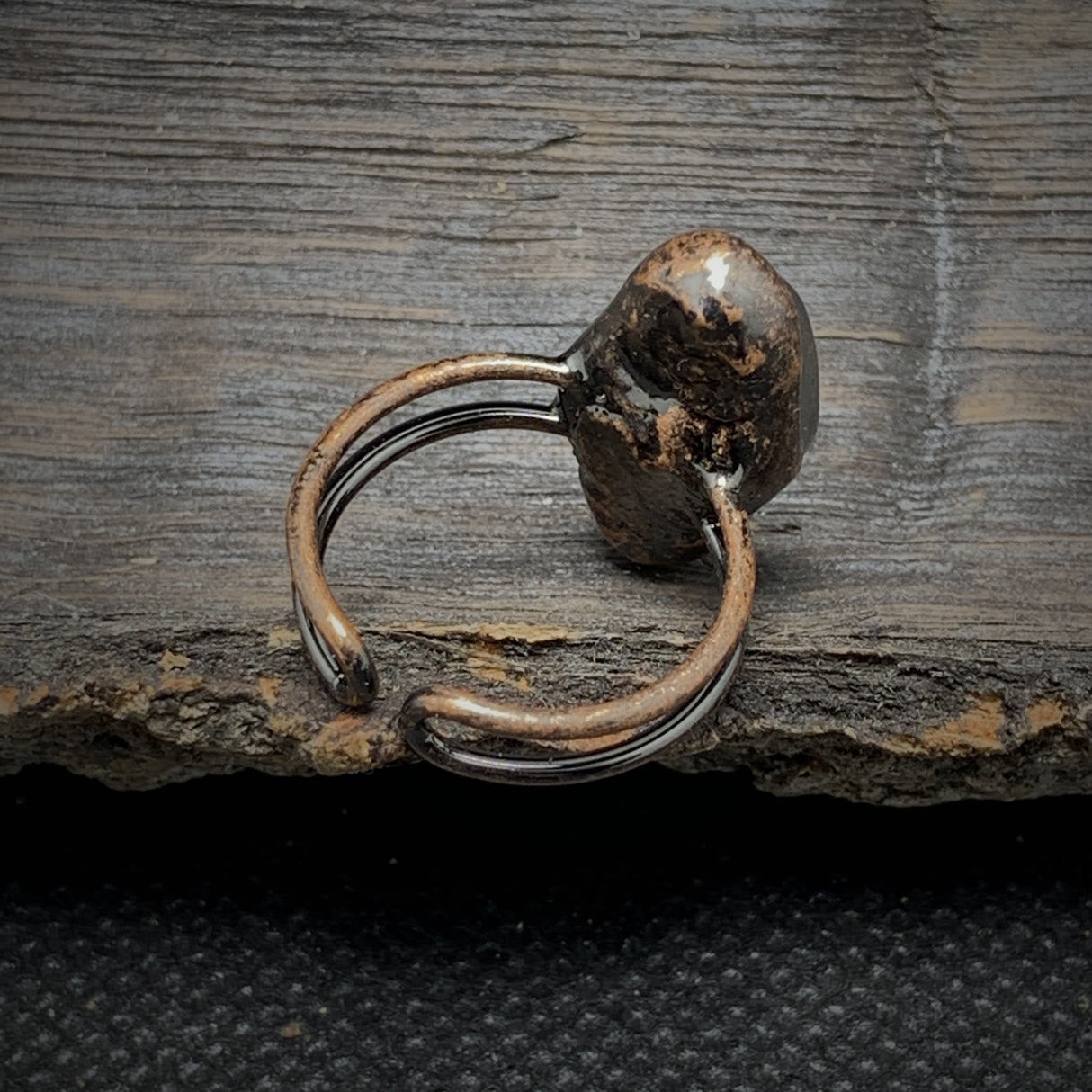 Hjemix | Naturlig Ubehandlet Fødselsten Ring - Selina
