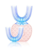 Hjemix | Tannbørste Dobbeltsidig Elektrisk Vanntett LED USB *NY