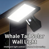 Hjemix | SmartSolar - Solenergi LED utendørslampe spotlight bevegelsessensor - en livstid med gratis lys