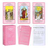 Hjemix | Rosa Tarot Kortstokk Settkolleksjon