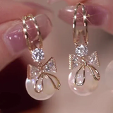 Hjemix | Bow Pearl Øredobber