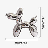 Hjemix | Keramisk Glansaktig Ballonghund Ornament