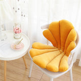 Hjemix | Chic Velvet Shell Cushion - Luksuriøs og Stilig Pute for Stue, Soverom