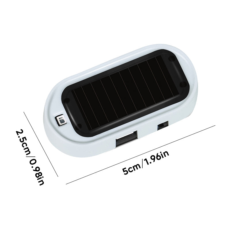 Hjemix | Solar LED Flash Bil Alarm Simulator