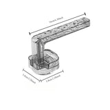 Hjemix | Transparent Ripple Multifunctional Suction Cup Handles