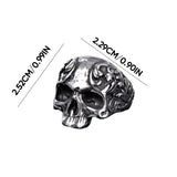 Hjemix | Punk Stil Titan Hodeskalle Ring
