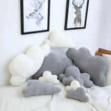 Hjemix | Cloud Pillow Cushion - Sweet Plush Nap Pillow, Lumbar Support Plush Toy, Sofa Cushion, Home Decorations