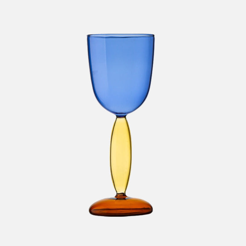Hjemix | Kalk og karaffel laget av farget glass av Phillips