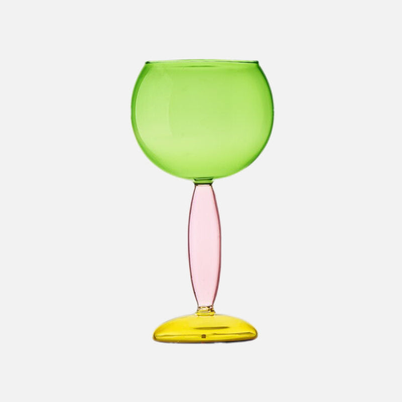 Hjemix | Kalk og karaffel laget av farget glass av Phillips