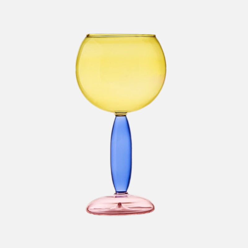 Hjemix | Kalk og karaffel laget av farget glass av Phillips