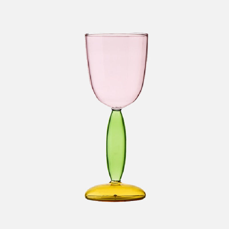 Hjemix | Kalk og karaffel laget av farget glass av Phillips