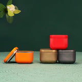 Hjemix | Fargerik oppbevaringsboks | Liten metalldåse for te, godteri, piller