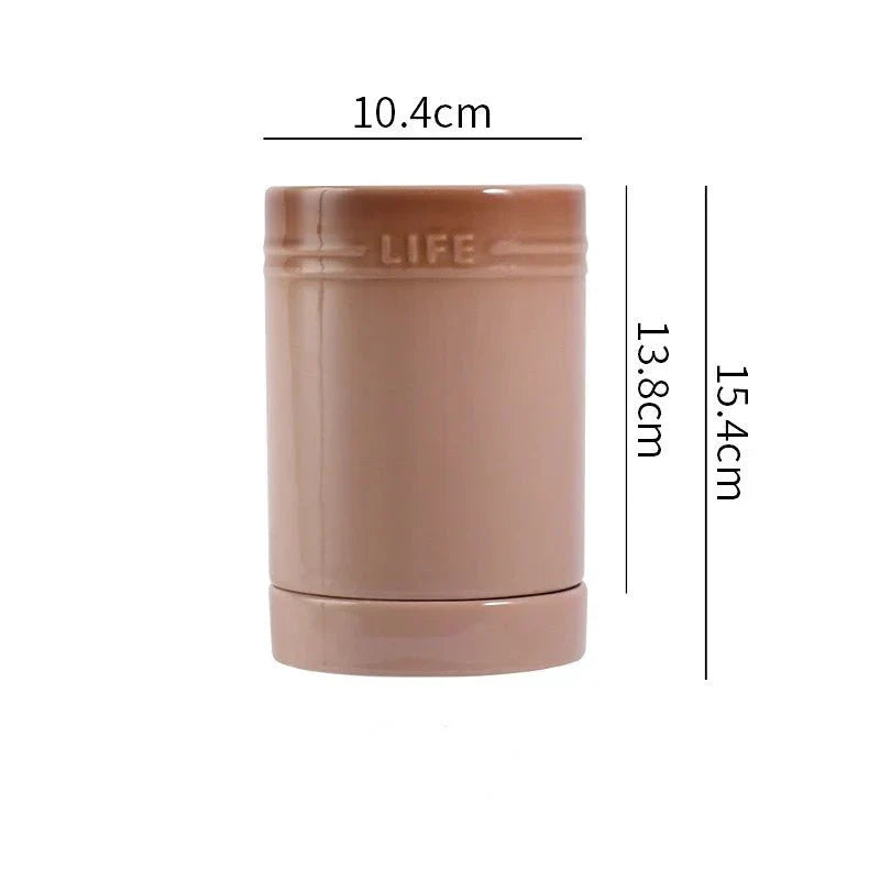 Hjemix | Fargerik Kjøkkenredskapsorganisator laget av Keramikk