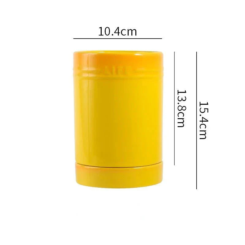 Hjemix | Fargerik Kjøkkenredskapsorganisator laget av Keramikk