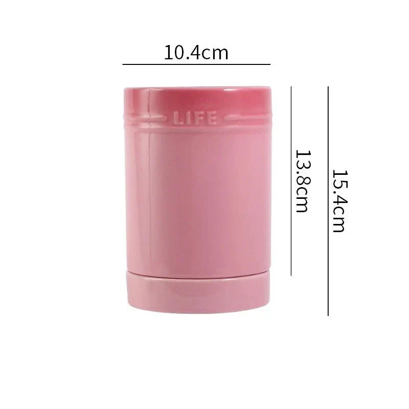 Hjemix | Fargerik Kjøkkenredskapsorganisator laget av Keramikk