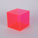 Hjemix | Fargerik akryl lagringsboks - Gjennomsiktig utstillingsboks