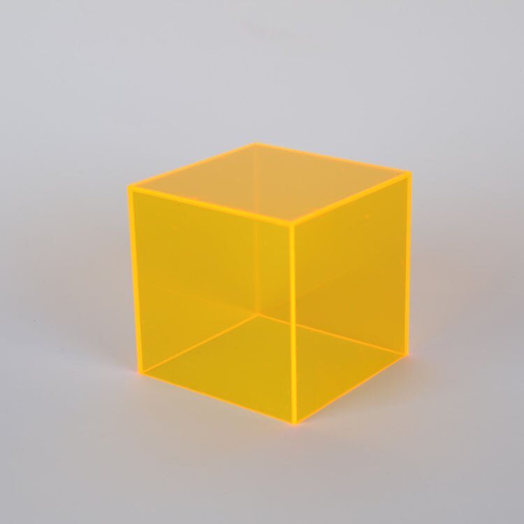 Hjemix | Fargerik akryl lagringsboks - Gjennomsiktig utstillingsboks