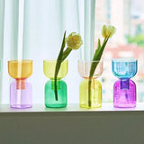 Hjemix | Glass Bodletop To-delt Vase