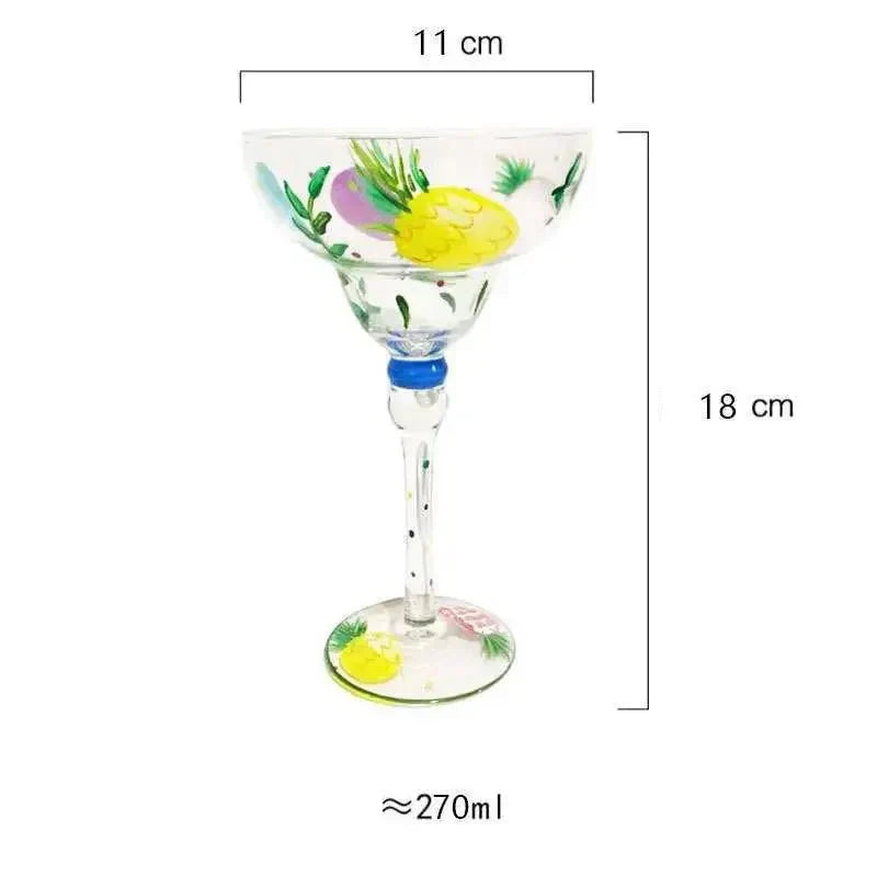 Hjemix | Fargerik Margarita Cocktail Glass