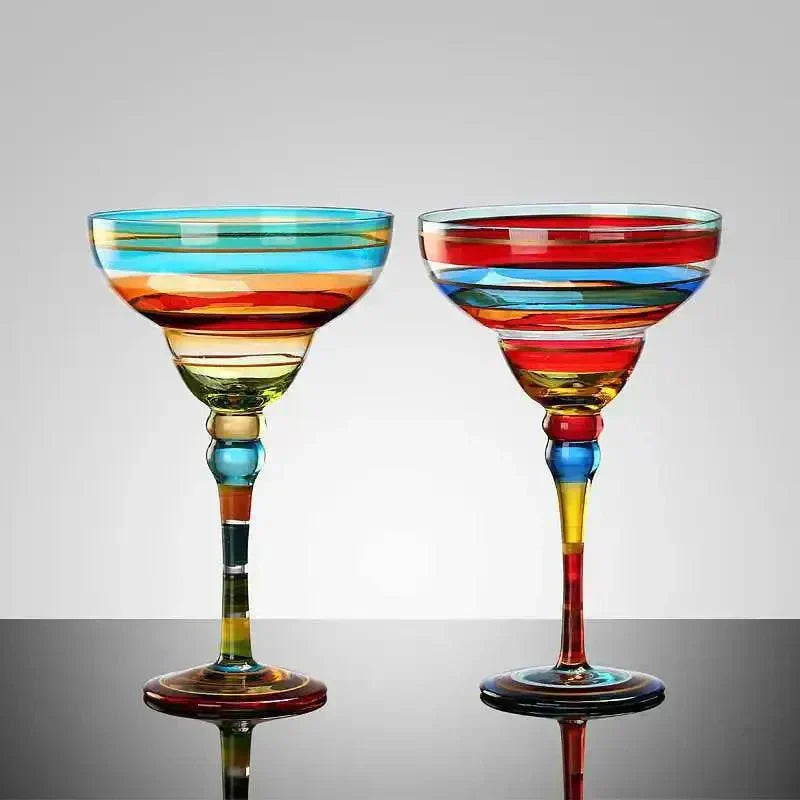 Hjemix | Fargerik Margarita Cocktail Glass