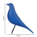 Hjemix | Fargerik nyhetsfugl hus ornament