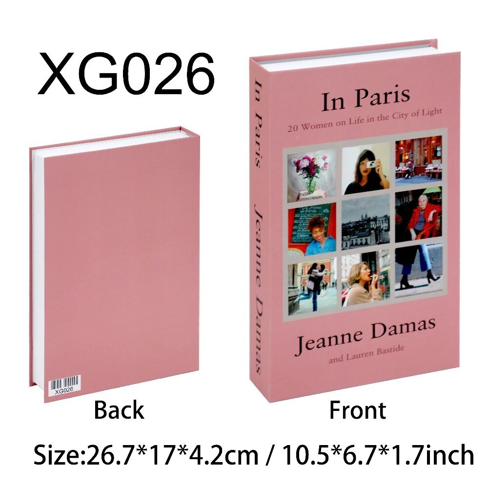 Hjemix | Fargerik Lagringsbok Dekorasjon