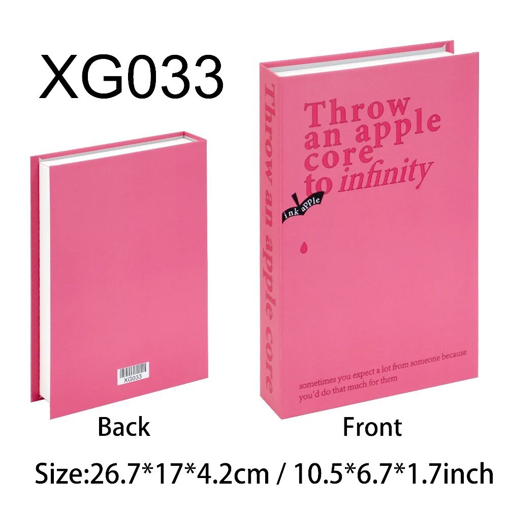 Hjemix | Fargerik Lagringsbok Dekorasjon