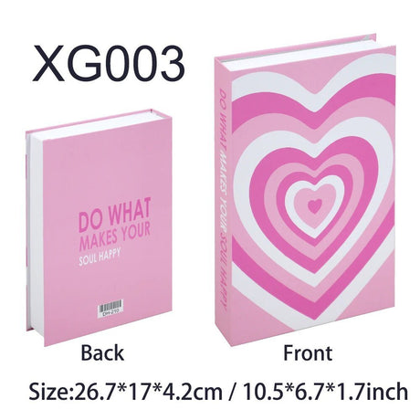 Hjemix | Fargerik Lagringsbok Dekorasjon