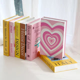 Hjemix | Fargerik Lagringsbok Dekorasjon