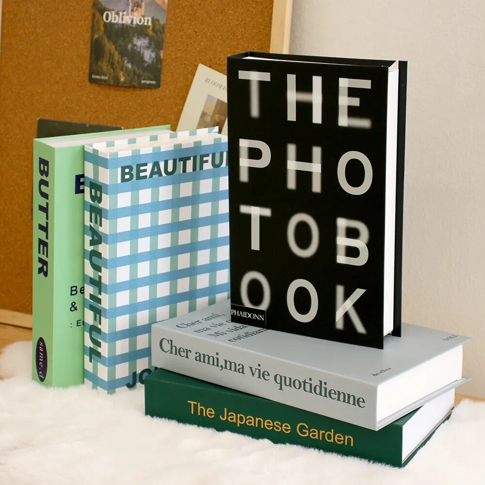 Hjemix | Fargerik Lagringsbok Dekorasjon