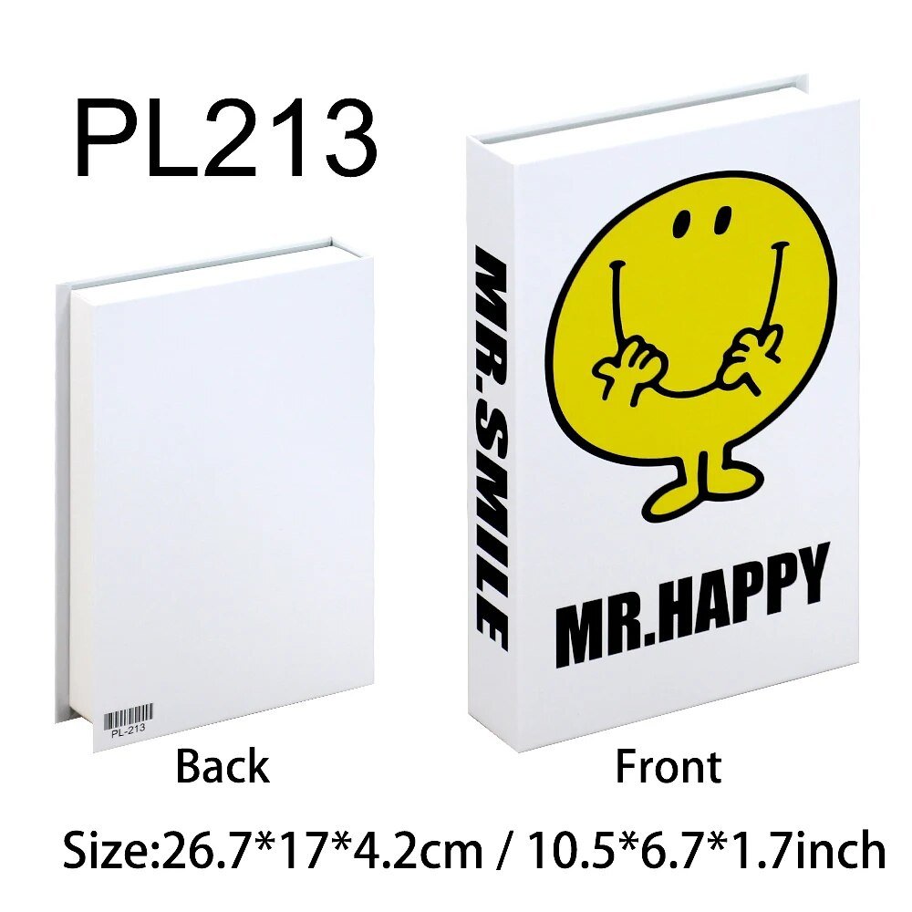 Hjemix | Fargerik Lagringsbok Dekorasjon