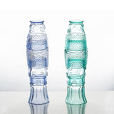Hjemix | Farget Glasskoppsett i Koi Fisk Form - Salg