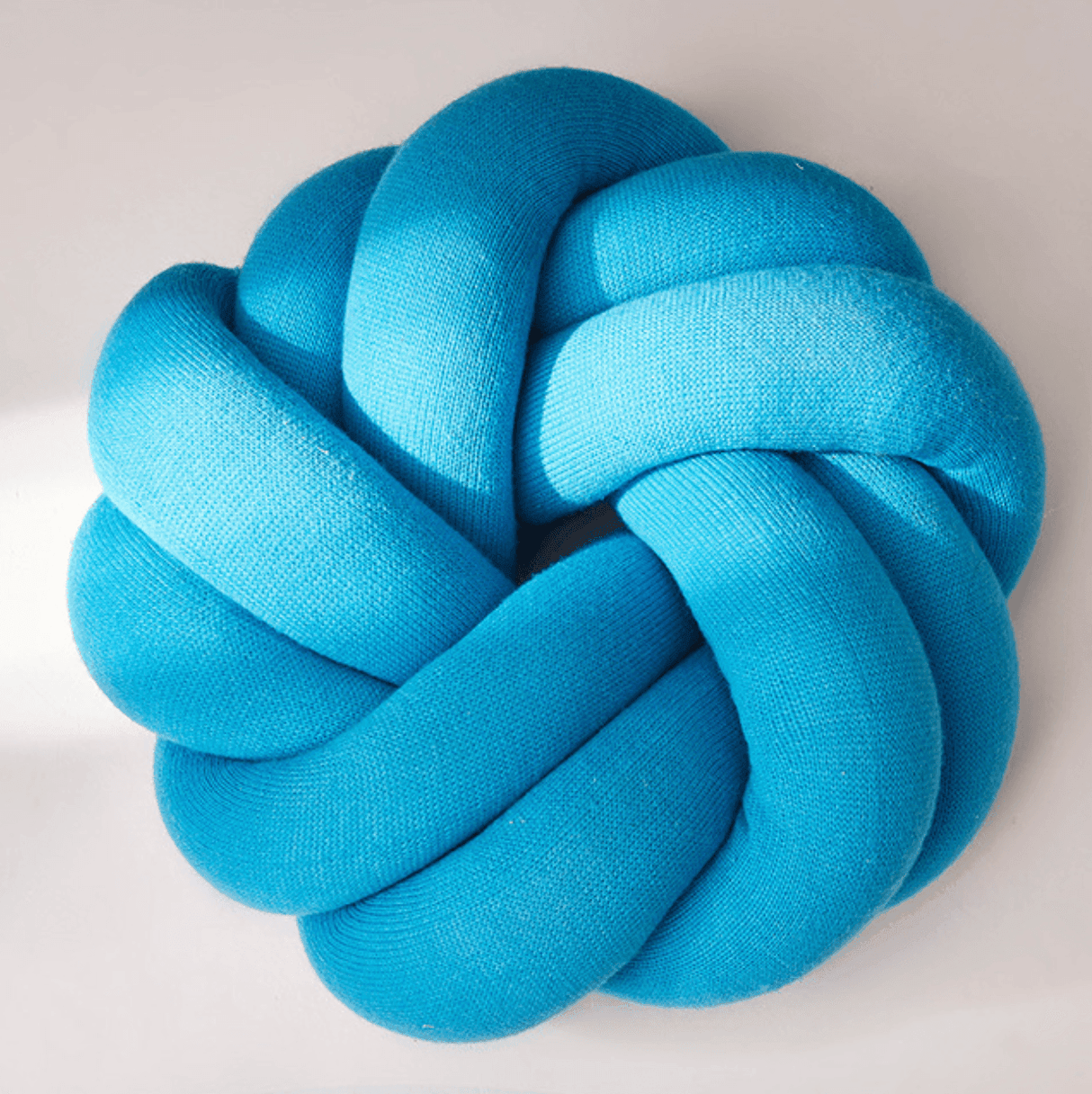 Hjemix | Kreativ bomulls knute ball pute