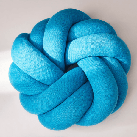 Hjemix | Kreativ bomulls knute ball pute