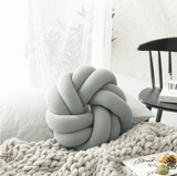 Hjemix | Kreativ bomulls knute ball pute