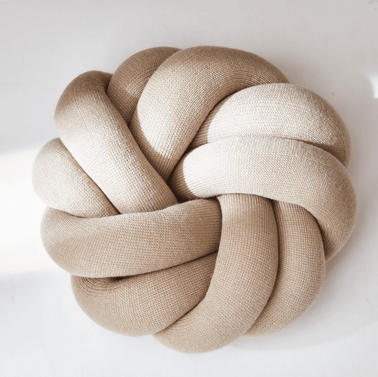 Hjemix | Kreativ bomulls knute ball pute