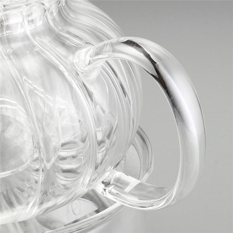 Hjemix | Krystallklar Glass Tekanne Sett